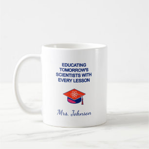 Caneca De Café Educando os Cientistas do Amanhã a Cada Lição