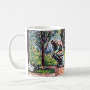 Caneca De Café Edvard Munch - O Pensador de Rodin