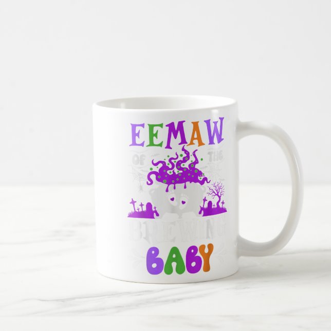 Caneca De Café Eemaw Da Vovó Criadora Para Ser Halloween (Direita)