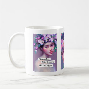 Caneca De Café Eethal Fantasy Fairytale Art   Mulheres Bonito