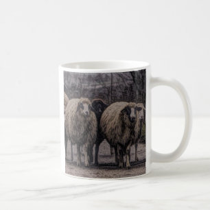 Caneca De Café Efetivo fazenda de ovelhas de fazenda rodoviária r