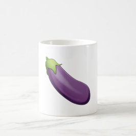 Caneca De Café EggPlant - Emoji
