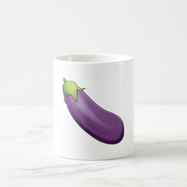 Caneca De Café EggPlant - Emoji (Centro)