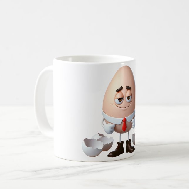 Caneca De Café Eggward (Frente Esquerda)