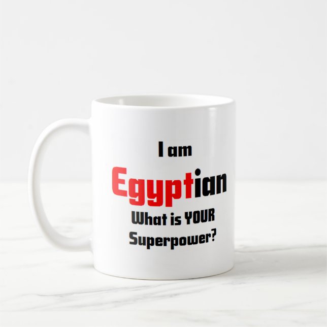 Caneca De Café egípcio (Esquerda)
