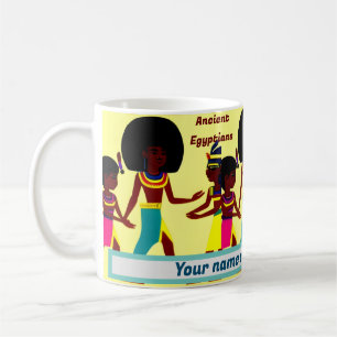 Caneca De Café Egípcios Antigos