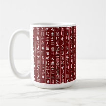 Egípcios Hieroglifos Coffee Mug