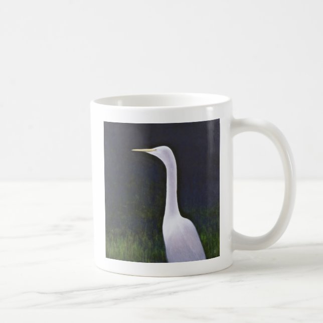 Caneca De Café Egret branco (Direita)