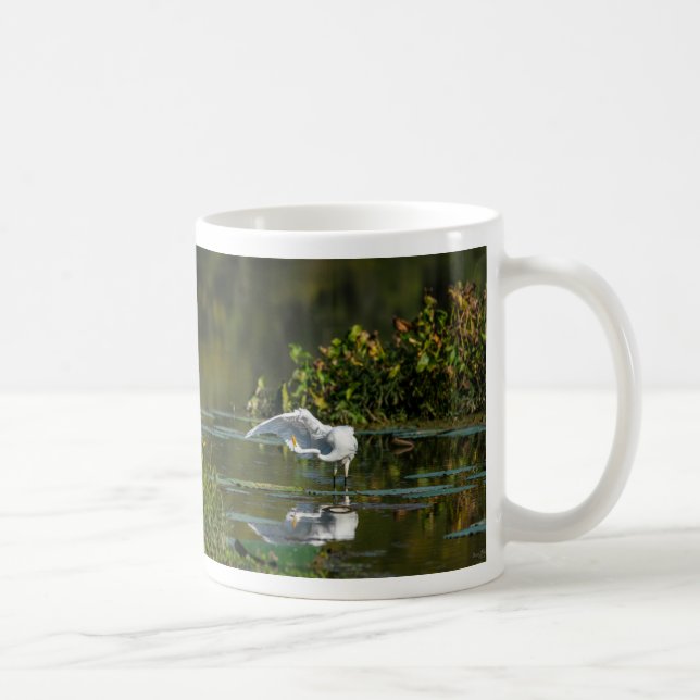 Caneca De Café Egret Wing Coffee Mug (Direita)
