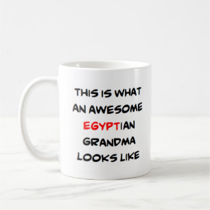 Caneca De Café egyptian grandma, awesome