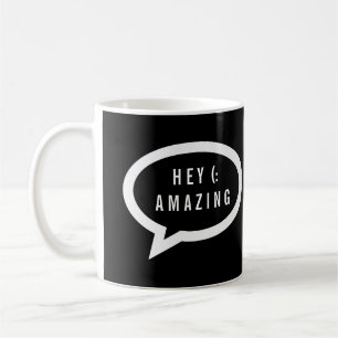 Caneca De Café Ei Incrível / Bolha De Falas