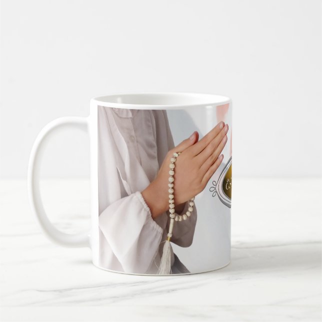 Caneca De Café Eid Mubarak / Hijab (Esquerda)