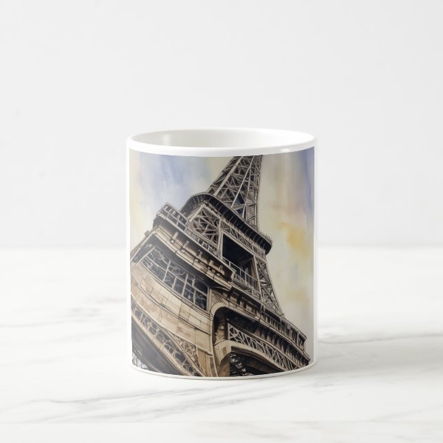 Caneca De Café Eiffel Tower Paris Love City Viagem (Centro)
