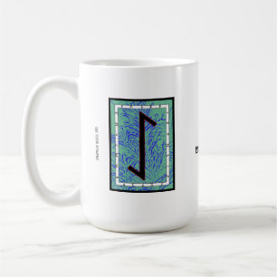Caneca De Café Eihwaz Rune Mug - Resistência!