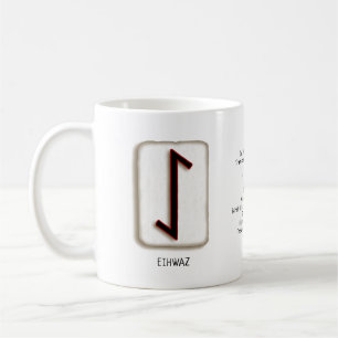 Caneca De Café EihwazRune Stone Mug