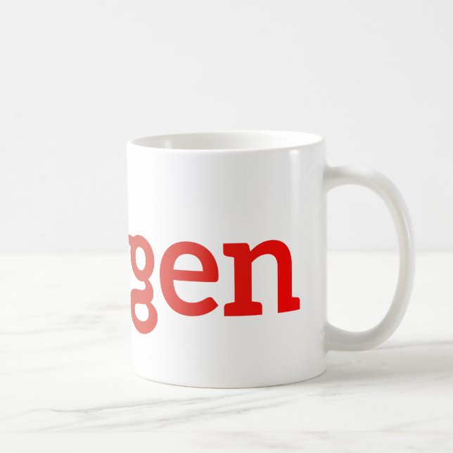 Caneca De Café Eine Droge das ISTs de Meine Dogge (Direita)