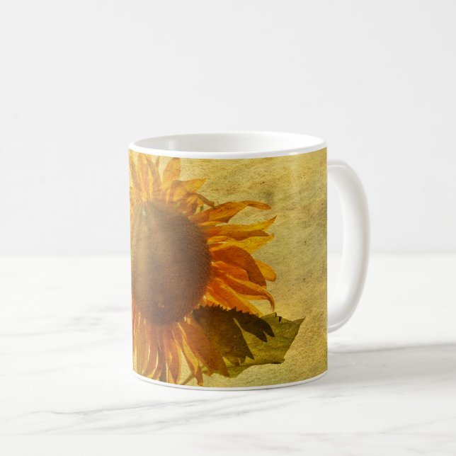 Caneca De Café Eine Sonnenblume (Frente Esquerda)