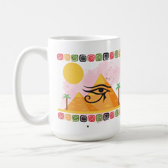 CANECA DE CAFÉ EJYPT ORUS EYE (Esquerda)