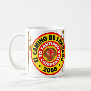 Caneca De Café EL Camino De Santiago 2008