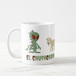 Caneca De Café El Chupacabra