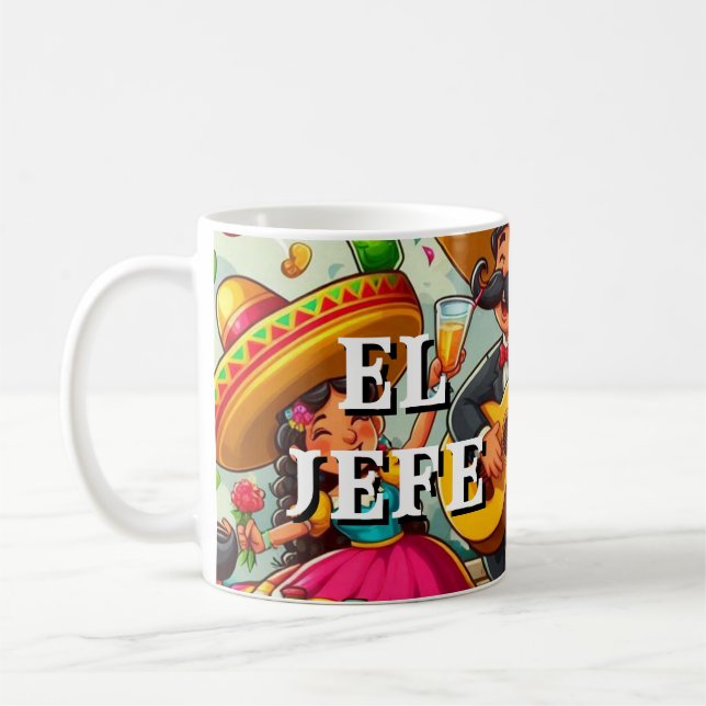 Caneca De Café El Jefe "The Boss" Fiesta (Esquerda)
