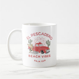 Caneca De Café El Pescadero Beach Vibage