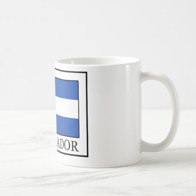 Caneca De Café El Salvador Mug (Direita)