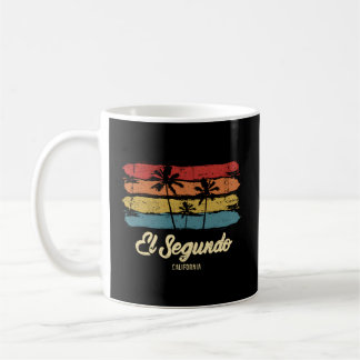 Caneca De Café El Segundo California Palm Trees Ca