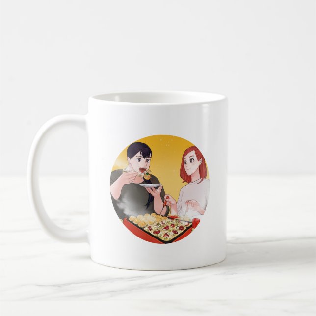 Caneca De Café Ela Adora Cozinhar E Adora Comer Promo (Esquerda)