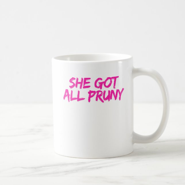 Caneca De Café Ela Ficou Toda Enrugada (Direita)