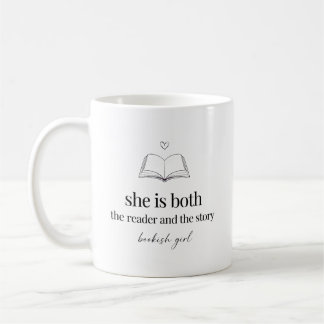 Caneca De Café Ela se Encontra em Personagens Fictícios Livresca