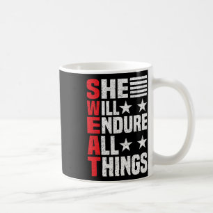 Caneca De Café Ela Vai Suportar Tudo