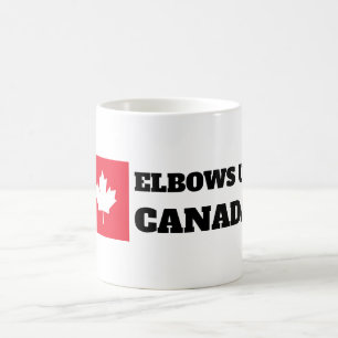 Caneca De Café Elbows Up Canadá