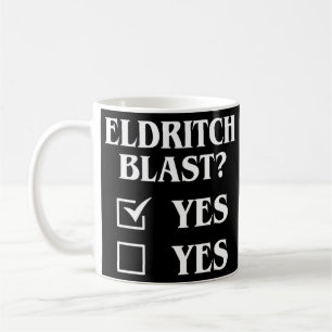 Caneca De Café Eldritch Blast Sim Sim Tabletop Engraçado Memória 