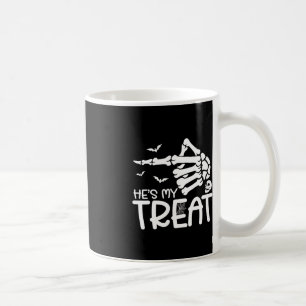 Caneca De Café Ele é o meu tratado. Ela é o meu esqueleto de Hall