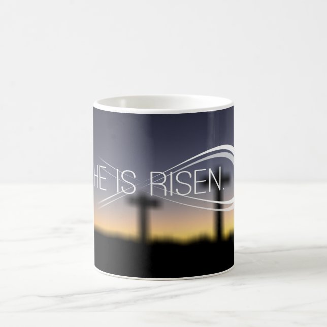 Caneca De Café Ele é Risen (Centro)
