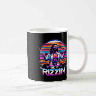 Caneca De Café Ele Está Rizzando Jesus Tem Cristo Engraçado