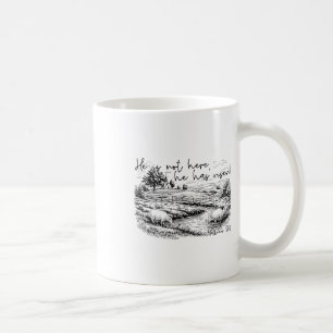 Caneca De Café Ele Não Está Aqui, Ele Está Risen Jesus Christian