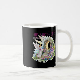 Caneca De Café Ele Não Está Aqui - Pastel Watercolor