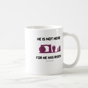 Caneca De Café Ele Não Está Aqui Viciado