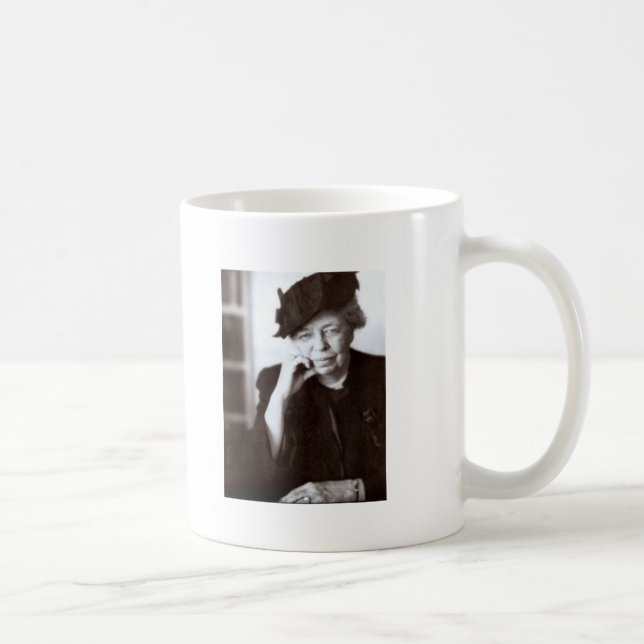 Caneca De Café Eleanor Roosevelt ninguém pode fazer (Direita)