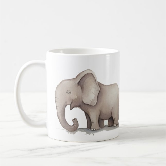Caneca De Café Elefante (Esquerda)
