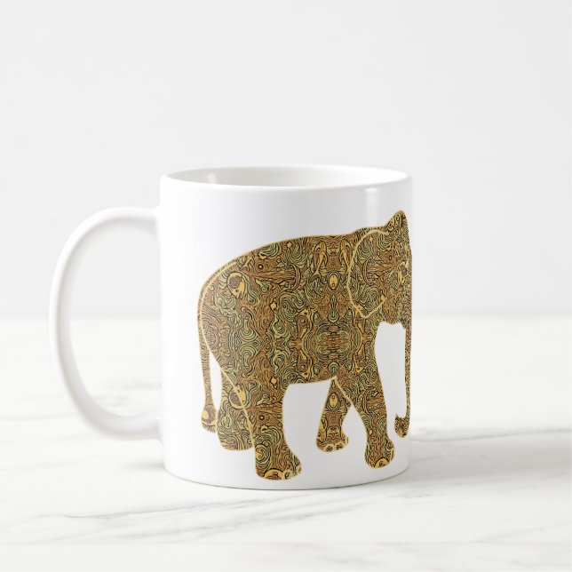 Caneca De Café Elefante (Esquerda)
