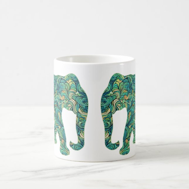 Caneca De Café Elefante (Centro)