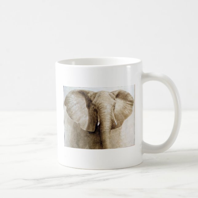 Caneca De Café Elefante 2004 (Direita)
