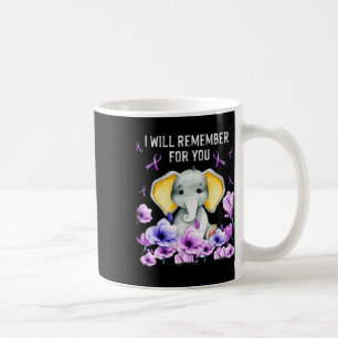 Caneca De Café Elefante Bonito Que Lembrarei Por Você 1