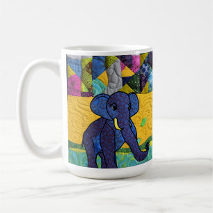 Caneca De Café Elefante De Bebê Divertido - Comprimido Como Desig