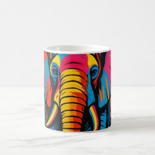 Caneca De Café elefante de pop