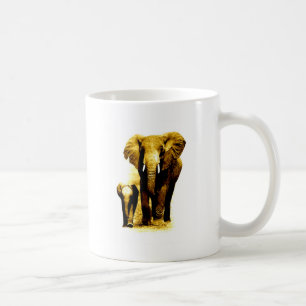 Caneca De Café Elefante e Elefante para Bebês