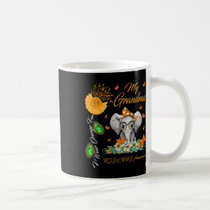 Caneca De Café Elefante Eu Visto Laranja Para Minha Avó Rsd Crps 